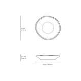 RAMEKIN JUTA STONEWARE Ø 4.33x0.87" LITCHI