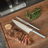 Babish 5 Piece 1.4116 German Steel Magnetic Knife Block Set Babish 5-Piece Forged Kitchen Knife Block Set – 1.4116 German Steel Cutlery with Magnetic Knife Holder – Professional Chef Knife Set