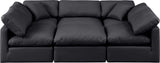Indulge Luxurious Modular Sectional Sofa with Overstuffed Cushions for Ultimate Comfort and Style