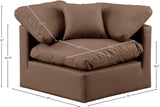 Indulge Modular Sectional Corner Chair - Luxurious Comfort with Customizable Configurations & Style