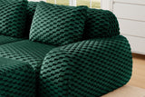 LAURENT 146" 4-Seater Sofa with 2 Ottomans