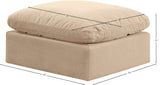 Indulge Fabric Upholstered Modular Ottoman