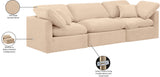 Indulge Modular Sofa - Luxurious Comfort with Textured Fabric for Stylish Living Room Relaxation