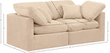 Indulge Modular Sofa - Luxurious Linen Comfort, Versatile Design for Stylish Living Spaces and Relaxation