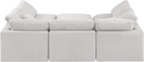 Indulge Luxurious Modular Sectional Sofa with Overstuffed Cushions for Ultimate Comfort and Style