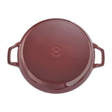 STAUB Cast Iron 3.5-qt Braiser with Glass Lid