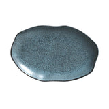 SHALLOW OVAL PLATTER MEDIUM BIO STONEWARE Ø 11.81x7.87" NIGHT SKY