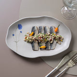 SHALLOW OVAL PLATTER MEDIUM BIO STONEWARE Ø 11.81x7.87" CAMPESTRE
