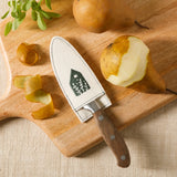 Bloomhouse 3.5 Inch German Steel Paring Knife W/ Walnut Wood Forged Handle