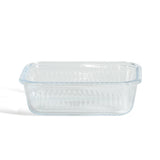 Martha Stewart Shadowbrook 10-Piece Borosilicate Glass Storage Container Set – Airtight Locking Lids, 21.6 oz Meal Prep, Leftover & Lunch Containers, Microwave, Oven & Dishwasher Safe