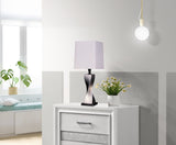 Keene 30-inch Tapered Shade Table Lamp Silver (Set of 2)