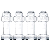 The Wine Savant SINGLE Set, Dumbbell Beer & Whiskey Glasses