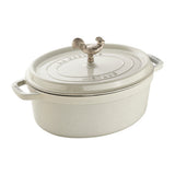 STAUB Cast Iron 5.75-qt Coq au Vin Cocotte