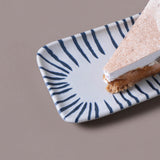 RECTANGULAR PLATTER ORGANIC STONEWARE Ø 8.66x3.74" ELEMENTO