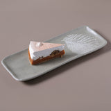 RECTANGULAR PLATTER ORGANIC STONEWARE Ø 8.66x3.74" SEIVA