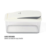 Calphalon Aero 5 in 1 Vegetable Chopper and Dicer, Food Chopper with Container