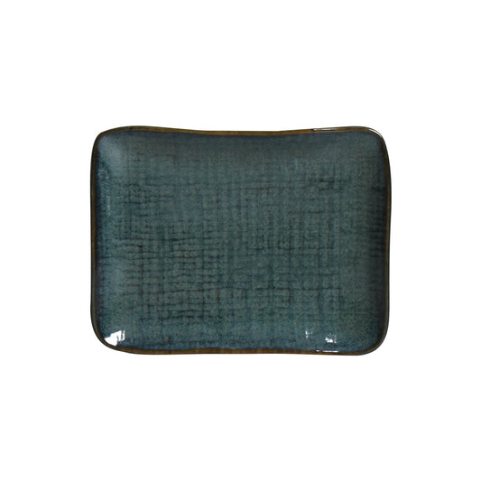 RECTANGULAR PLATTER JUTA STONEWARE Ø 7.08x5.51" OCEANO