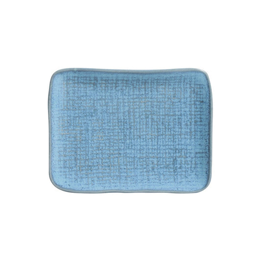 RECTANGULAR PLATTER JUTA STONEWARE Ø 7.08x5.51" BREEZE