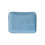 RECTANGULAR PLATTER JUTA STONEWARE Ø 7.08x5.51" BREEZE