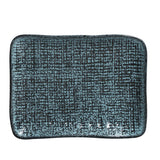 RECTANGULAR PLATTER JUTA STONEWARE Ø 7.08x5.51" NIGHT SKY