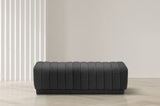 Heathrow Boucle Fabric Upholstered Bench