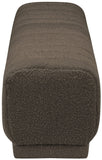 Heathrow Boucle Fabric Upholstered Bench
