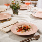 Bloomhouse - 2 Time Oprah's Favorite Things - Made in Portugal Hand Painted 10.8 Inch Dinner Plates Set of 4 - Porto Petals Floral Dish Set