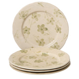 Bloomhouse - 2 Time Oprah's Favorite Things - Made in Portugal Hand Painted 10.8 Inch Dinner Plates Set of 4 - Porto Petals Floral Dish Set