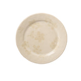Bloomhouse - 2 Time Oprah's Favorite Things - Made in Portugal Hand Painted 8.6 Inch Salad Plates Set of 4 - Porto Petals Floral Dessert Dish Set - Lilly Cream