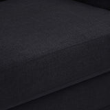 Kimora Chair - Luxurious Linen Textured Comfort with Contemporary Design for Any Modern Space
