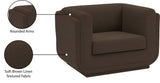 Kimora Chair - Luxurious Linen Textured Comfort with Contemporary Design for Any Modern Space