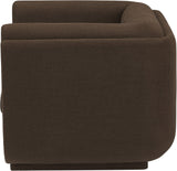 Kimora Chair - Luxurious Linen Textured Comfort with Contemporary Design for Any Modern Space