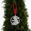 2024 Bunny Alpine Skiing Ornament