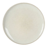Gibson Elite White Sands Plates and Bowls Sets, 12-Piece Stoneware Dinnerware Sets, Reactive Glaze Dish Set, Service for 4
