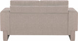 Madeline 65" Chenille Fabric Upholstered Loveseat