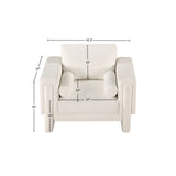 Madeline Chenille Fabric Upholstered Living Room Chair