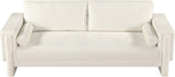Madeline 89" Chenille Fabric Upholstered Sofa