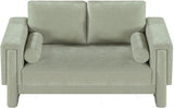 Madeline 65" Chenille Fabric Upholstered Loveseat