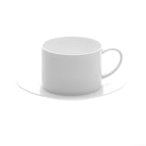Oyyo White Bone China Tea Cup & Saucer