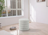 Aphia Boucle Fabric Upholstered Stool