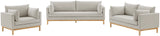 Langham Sofa - Modern Mid-Century Design with Plush Comfort and Durable Solid Wood Frame 90" W