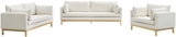 Langham Sofa - Modern Mid-Century Design with Plush Comfort and Durable Solid Wood Frame 90" W