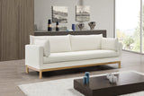 Langham Sofa - Modern Mid-Century Design with Plush Comfort and Durable Solid Wood Frame 90" W
