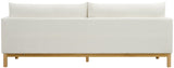 Langham Sofa - Modern Mid-Century Design with Plush Comfort and Durable Solid Wood Frame 90" W