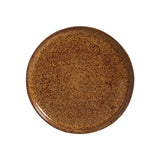 BREAD PLATE STONEWARE Ø 6.1x0.63" DIJON