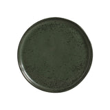 BREAD PLATE STONEWARE Ø 6.1x0.63" GREENERY