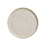 BREAD PLATE STONEWARE Ø 6.1x0.63" LATTE