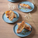 BREAD PLATE STONEWARE Ø 6.1x0.63" BREEZE