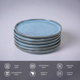 BREAD PLATE STONEWARE Ø 6.1x0.63" BREEZE
