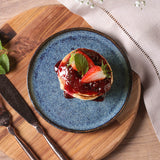 BREAD PLATE STONEWARE Ø 6.1x0.63" TITANIUM